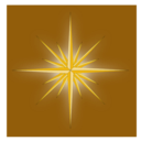 download Glowing Fantasy Star Cool clipart image with 45 hue color