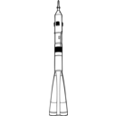 download Soyuz Rocket clipart image with 90 hue color