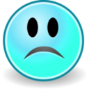 download Tango Face Sad clipart image with 135 hue color
