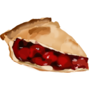 download Slice Of Cherry Pie clipart image with 0 hue color