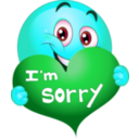 download Sorry Boy Smiley Emoticon clipart image with 135 hue color