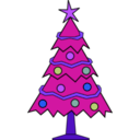 download Sapin 02 Xmas clipart image with 225 hue color