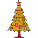 download Sapin 02 Xmas clipart image with 315 hue color
