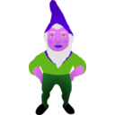 download Garden Gnome clipart image with 270 hue color