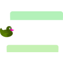 download Rubber Duck clipart image with 270 hue color