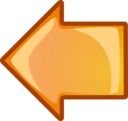 Arrow Orange Left