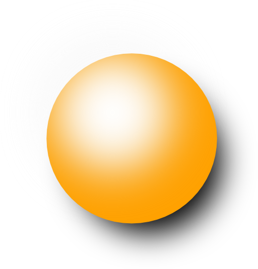 Kugel Orange 1