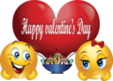 Happy Valentine Smiley Emoticon