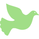 download Dove clipart image with 270 hue color
