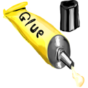 download Glue clipart image with 0 hue color