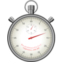 download Stopwatch clipart image with 0 hue color