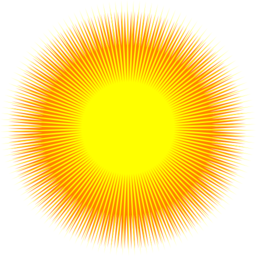 Sun Abstract Design