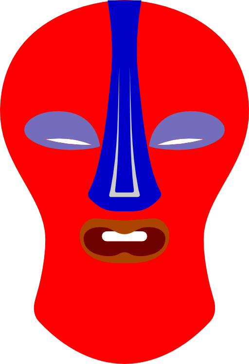 African Mask Baluba Zaire