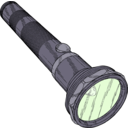 download Flashlight clipart image with 45 hue color