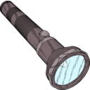 download Flashlight clipart image with 135 hue color