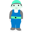 download Mr Man clipart image with 90 hue color