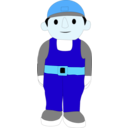 download Mr Man clipart image with 135 hue color