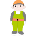 download Mr Man clipart image with 315 hue color
