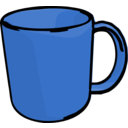 download Mug clipart image with 0 hue color