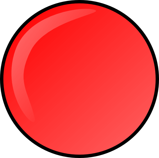 Red Round Button