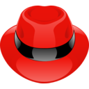 download Redhat clipart image with 0 hue color