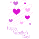 download Valentine Heart Card clipart image with 315 hue color