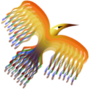 download Phoenix Bird 2 clipart image with 0 hue color