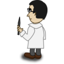 download Comic Characters Professor clipart image with 0 hue color