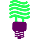 download Dbb Fluorescent Bulb clipart image with 90 hue color