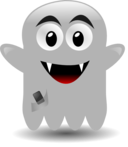 Ghost With A Cellephone