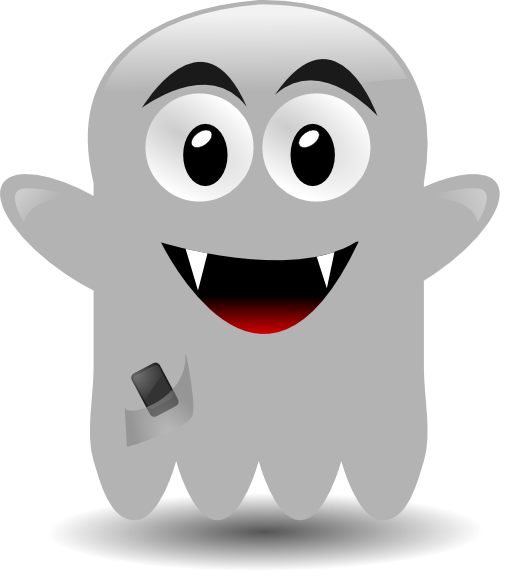 Ghost With A Cellephone