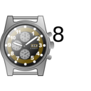 download Chronograph Watch clipart image with 45 hue color