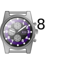 download Chronograph Watch clipart image with 270 hue color