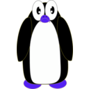 download Surprised Penguin clipart image with 225 hue color