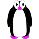 download Surprised Penguin clipart image with 270 hue color