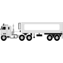 download Big Truck clipart image with 0 hue color
