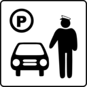 download Hotel Icon Has Parking Attendant clipart image with 90 hue color