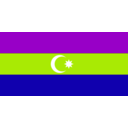 download Flag Of Azebaijan clipart image with 90 hue color