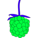 download Simple Raspberry clipart image with 135 hue color