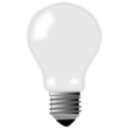 download Light Bulb clipart image with 180 hue color
