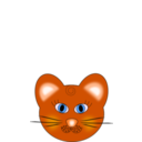 download Cat clipart image with 0 hue color
