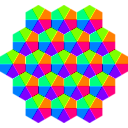 download Kite Hexagons 6 Color clipart image with 90 hue color