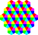 Kite Hexagons 6 Color