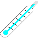 download Thermometer Hot clipart image with 180 hue color