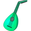 download Lute 1 clipart image with 135 hue color