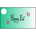 download Happy Eid clipart image with 315 hue color