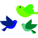 download Passarinhos Birds clipart image with 45 hue color