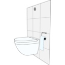 download Modern Toilet clipart image with 135 hue color