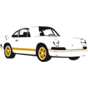 download Sport Car White clipart image with 45 hue color