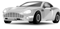 Silvery Car